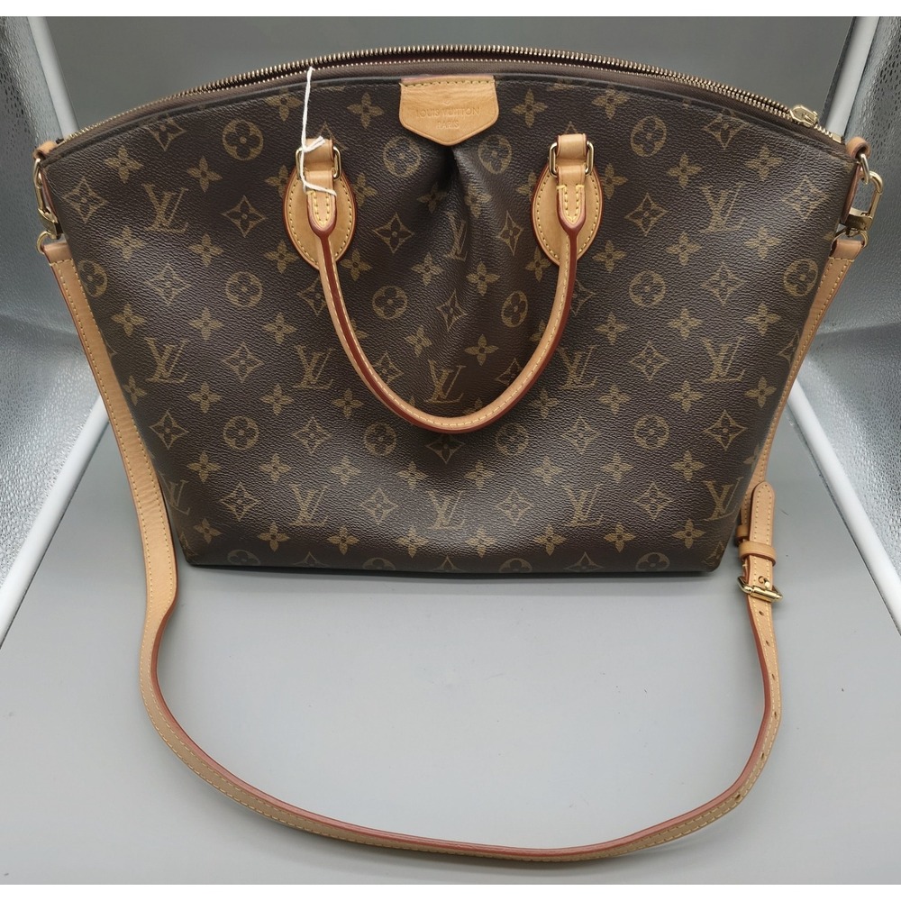 Louis Vuitton Pallas MM Monogram Handbag Brown [GNH021570]